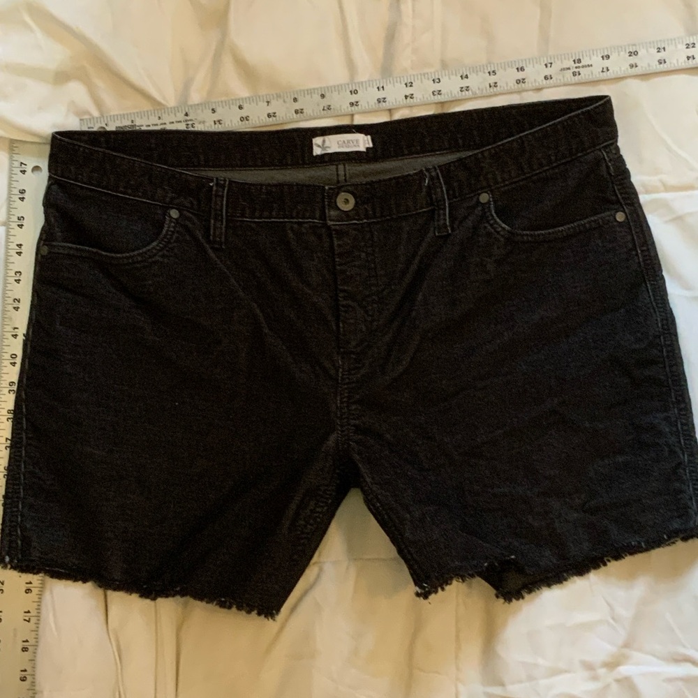 Carve Designs Black Jean Shorts